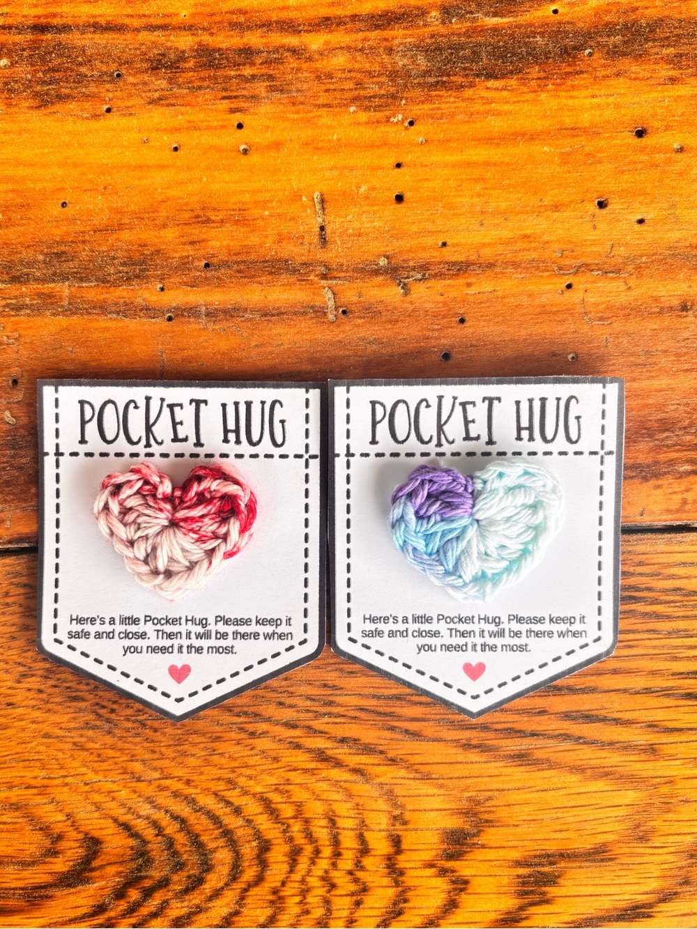 Heart Pocket Hug Set - Picture 2 of 3